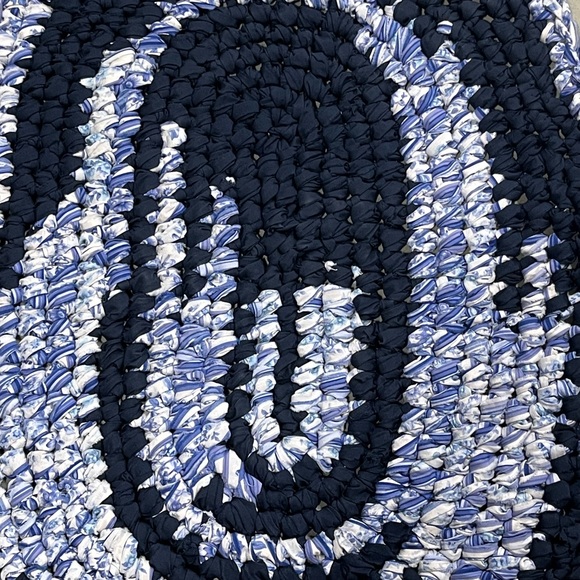 Handmade Rag Rug - Picture 2 of 2